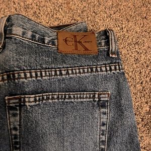 authentic Calvin Klein jeans with 30 inch inseam